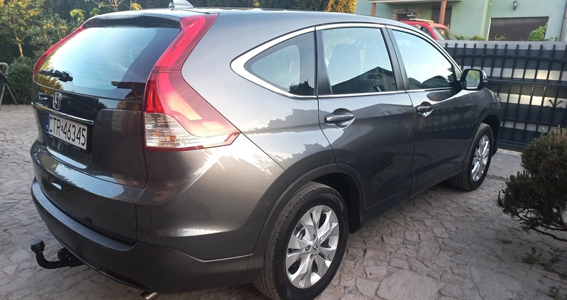 Honda CR-V cena 56999 przebieg: 236500, rok produkcji 2014 z Toruń małe 781